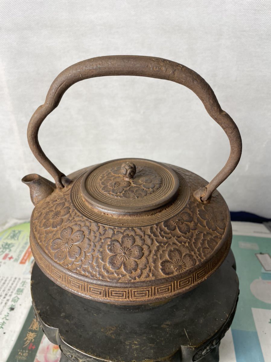 鉄瓶 南部鉄器 スズミ桜 公式オンライン OIGEN 及源鋳造 南部鉄器の