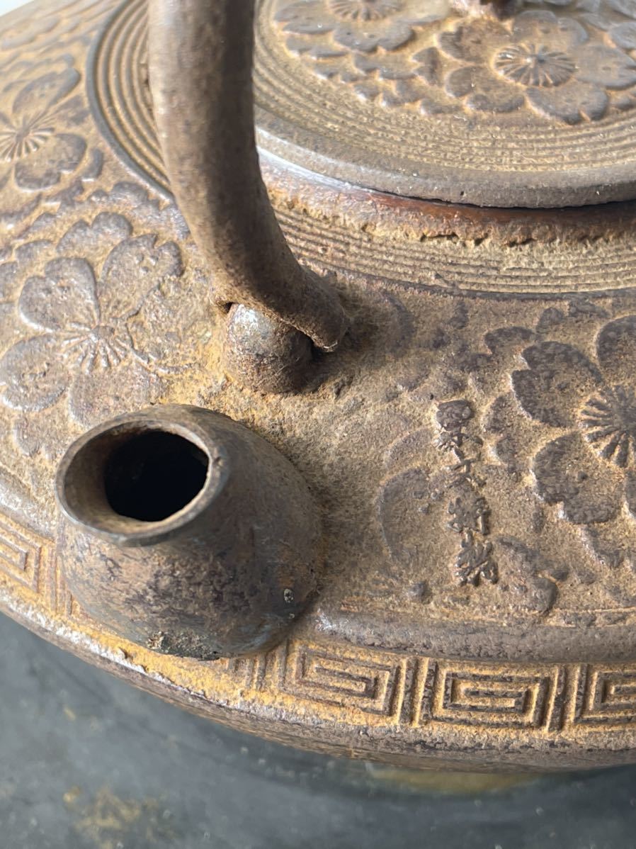 鉄瓶 南部鉄器 スズミ桜 公式オンライン OIGEN 及源鋳造 南部鉄器の