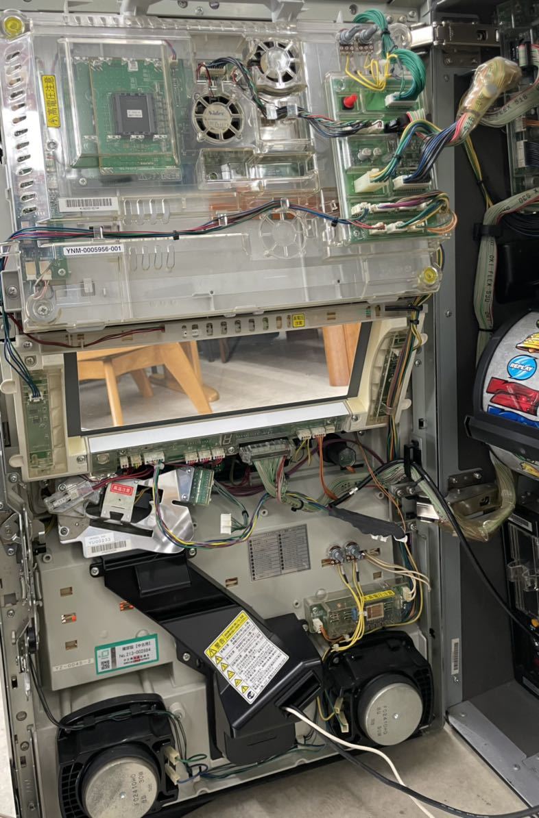 935 パチスロ 鉄拳 2ZX家スロ パチスロ実機 山佐株式会社 家庭用電源