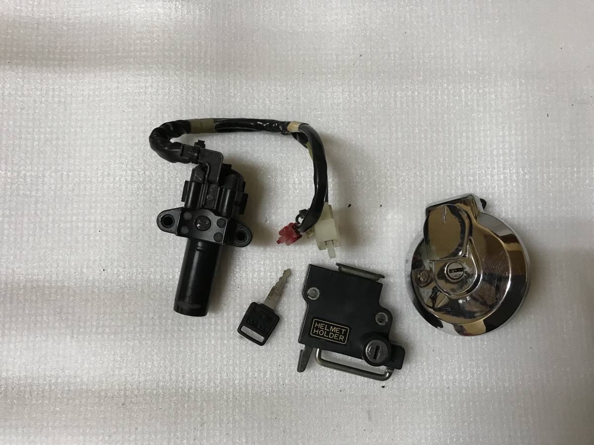 GB250 GB400 用ロックシリンダー等とキーセット GB400TT⁄GB500TT 