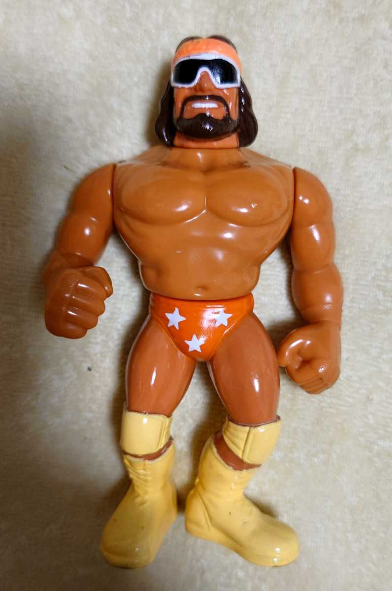 中古・ルーズ品 美品 WWF ハズブロ　フィギュア「ランディ・サベージ②」マッチョ・マン　WWF WWE　プロレス 