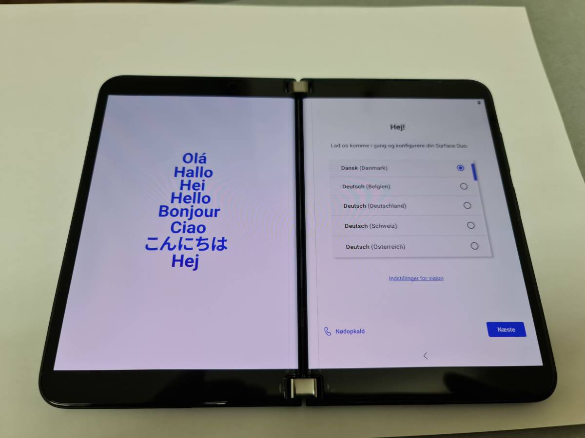 マイクロソフト Surface Duo2 (128GB， オブシディアン) 国内販売 