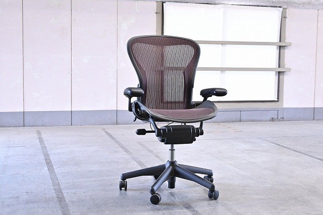 Herman アーロンチェア Miller ハーマンミラー Bサイズ Chair Aeron リ