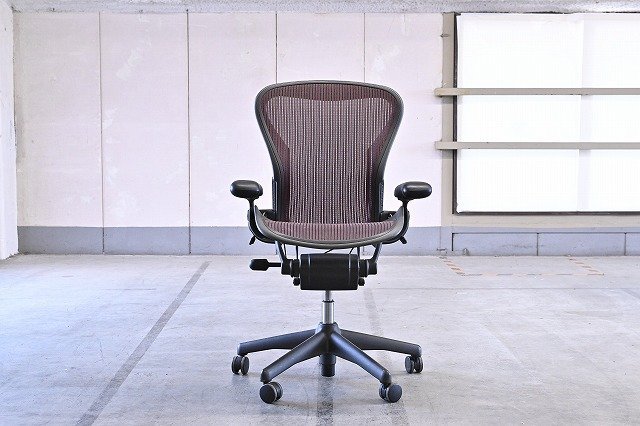Herman アーロンチェア Miller ハーマンミラー Bサイズ Chair Aeron リ