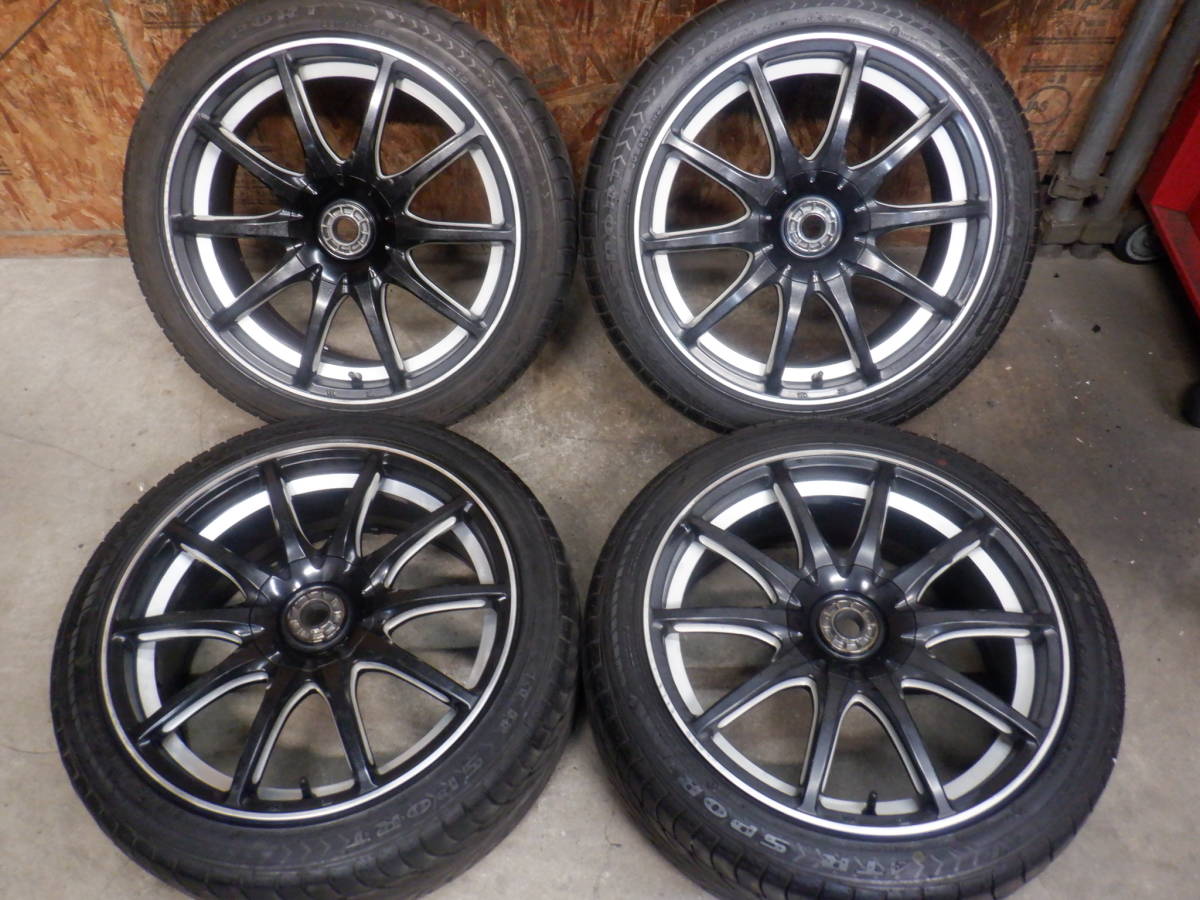【人気，豊富な】 215/45ZR18 溝有20年製ラジアルタイヤ& 18&times;7.5J+48 PCD100/114.3 5Hマルチ FABULOUSアルミホイール 4本 プリウス ノア ヴォクシー(ラジアルタイヤ)｜売買されたオークション情報、yahooの商品情報を 5穴