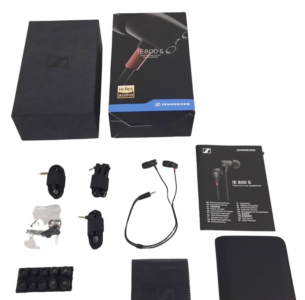 ゼンハイザー IE800 カナル型イヤホン 外箱付 SENNHEISER オーディオ