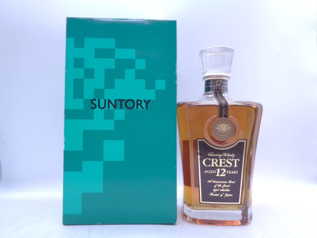 CREST サントリー クレスト Whisky SUNTORY WHISKY 12年 ウイスキー