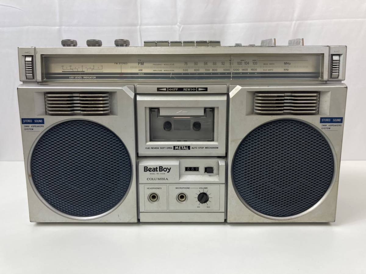 本物保証，新作登場 希少 レア コロムビア製ステレオラジカセ Beat Boy