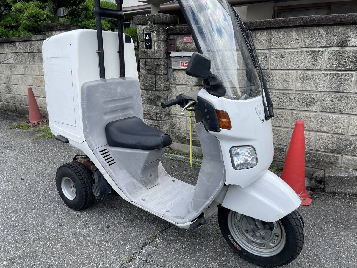 ジャイロキャノピー 2スト ホンダ TA02 原付二種2人乗り 側車付き軽 