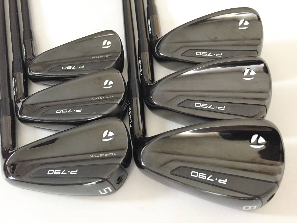 P790 TaylorMade Irons テーラーメイド Black - アイアン ブラックの 