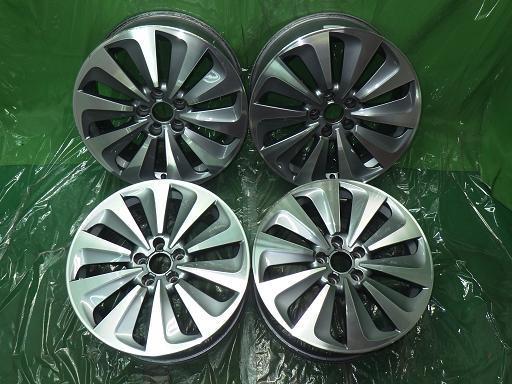 アウディA6 純正 アルミホイール 18インチ(4本)【中古】