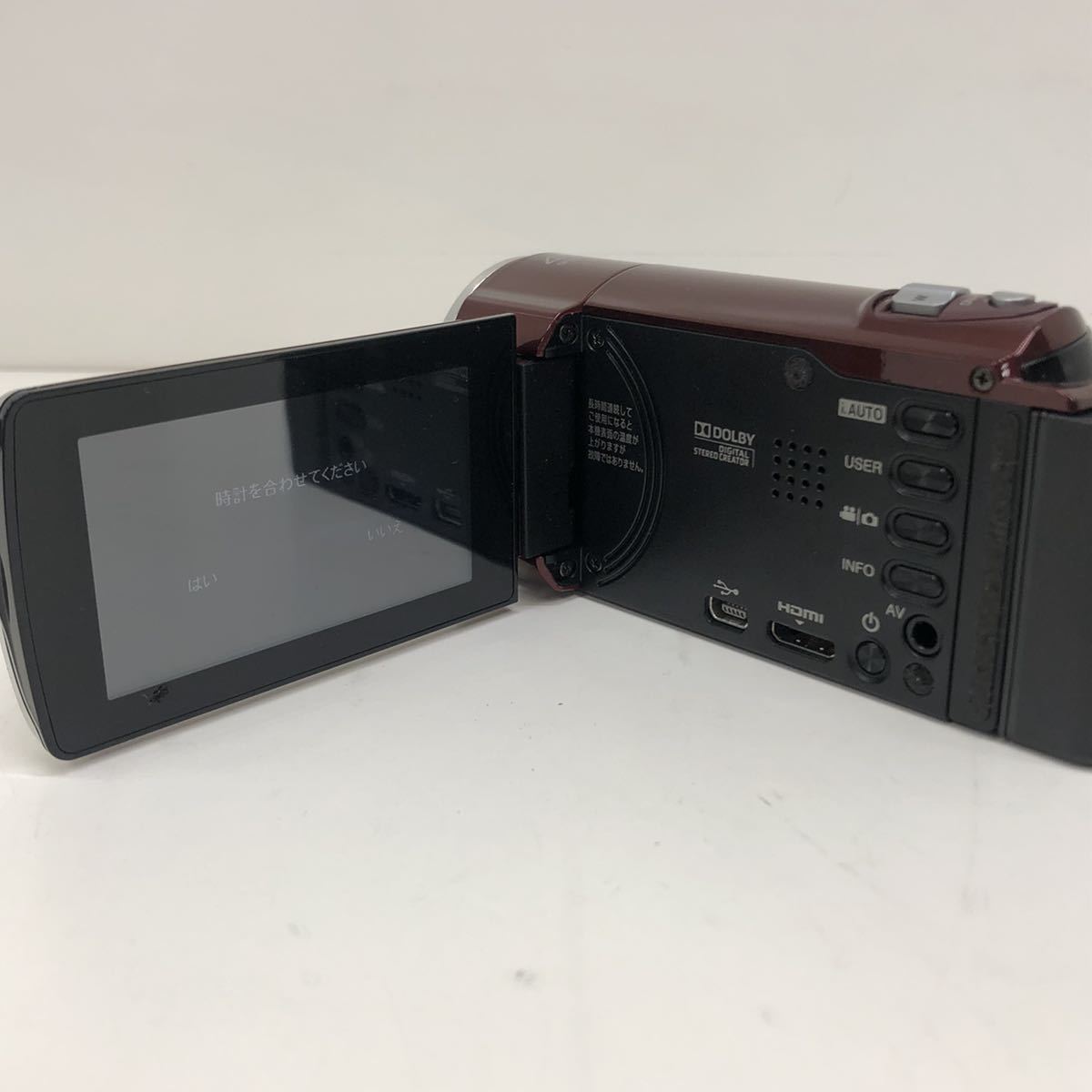 JVC Everio GZ-HM460-R HDカメラ デジタルビデオカメラ 2011年製