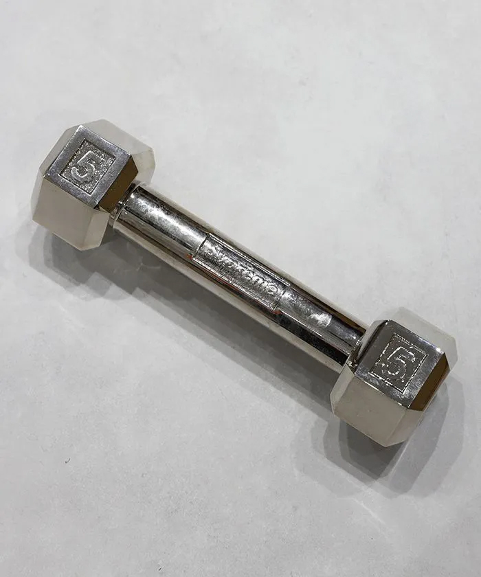シュプリーム Supreme 19AW Plated Dumbbell シルバーメッキダンベル