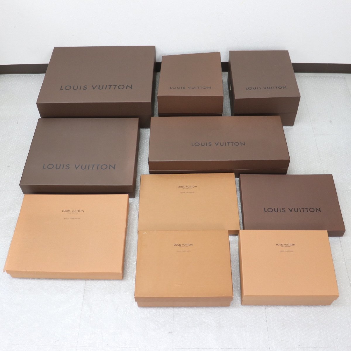 m6783 即決 本物 LOUIS VUITTON ルイヴィトン BOX ショッパー 純正
