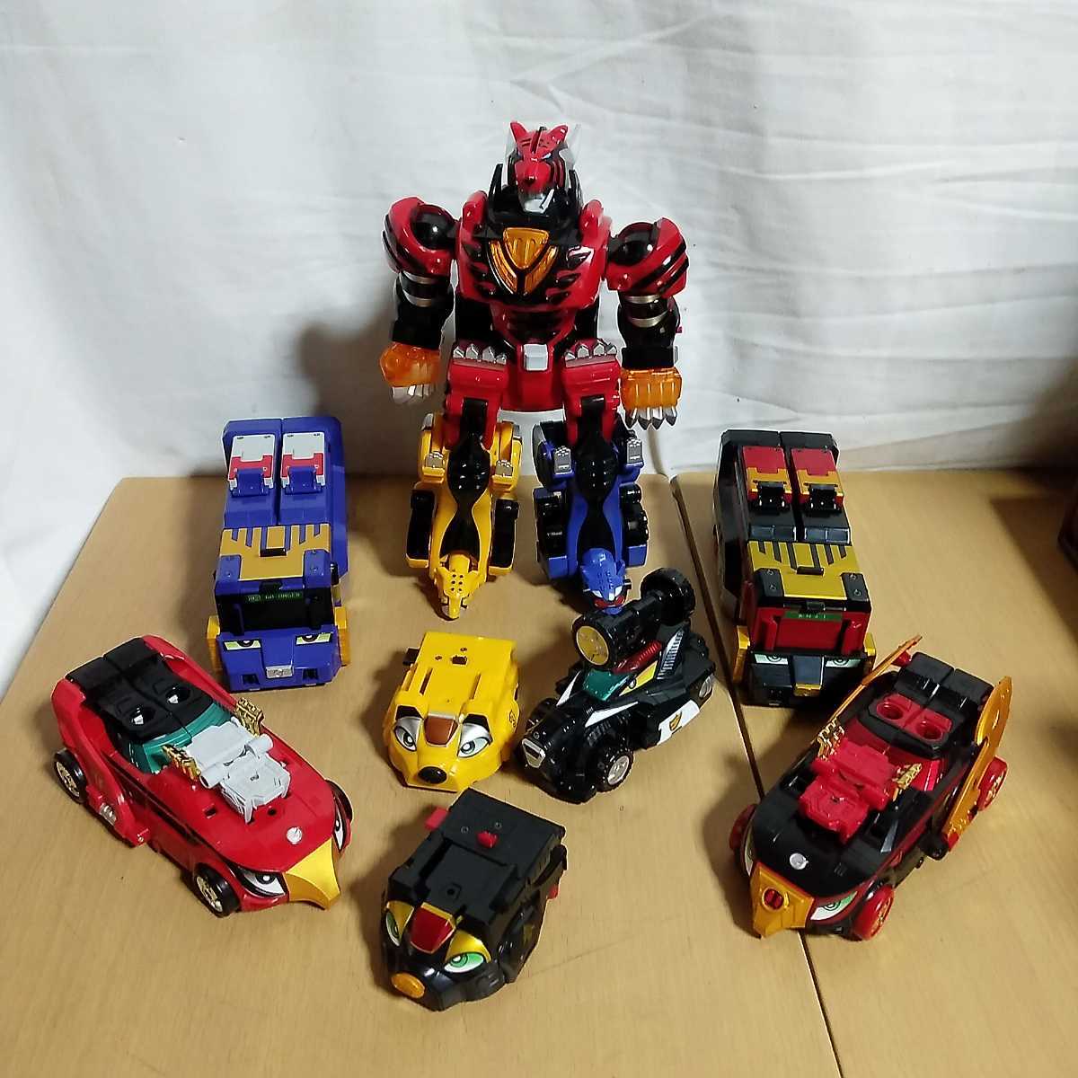 ジャンク扱い まとめ売り／ゴーオンジャー ゲキレンジャー ロボット  