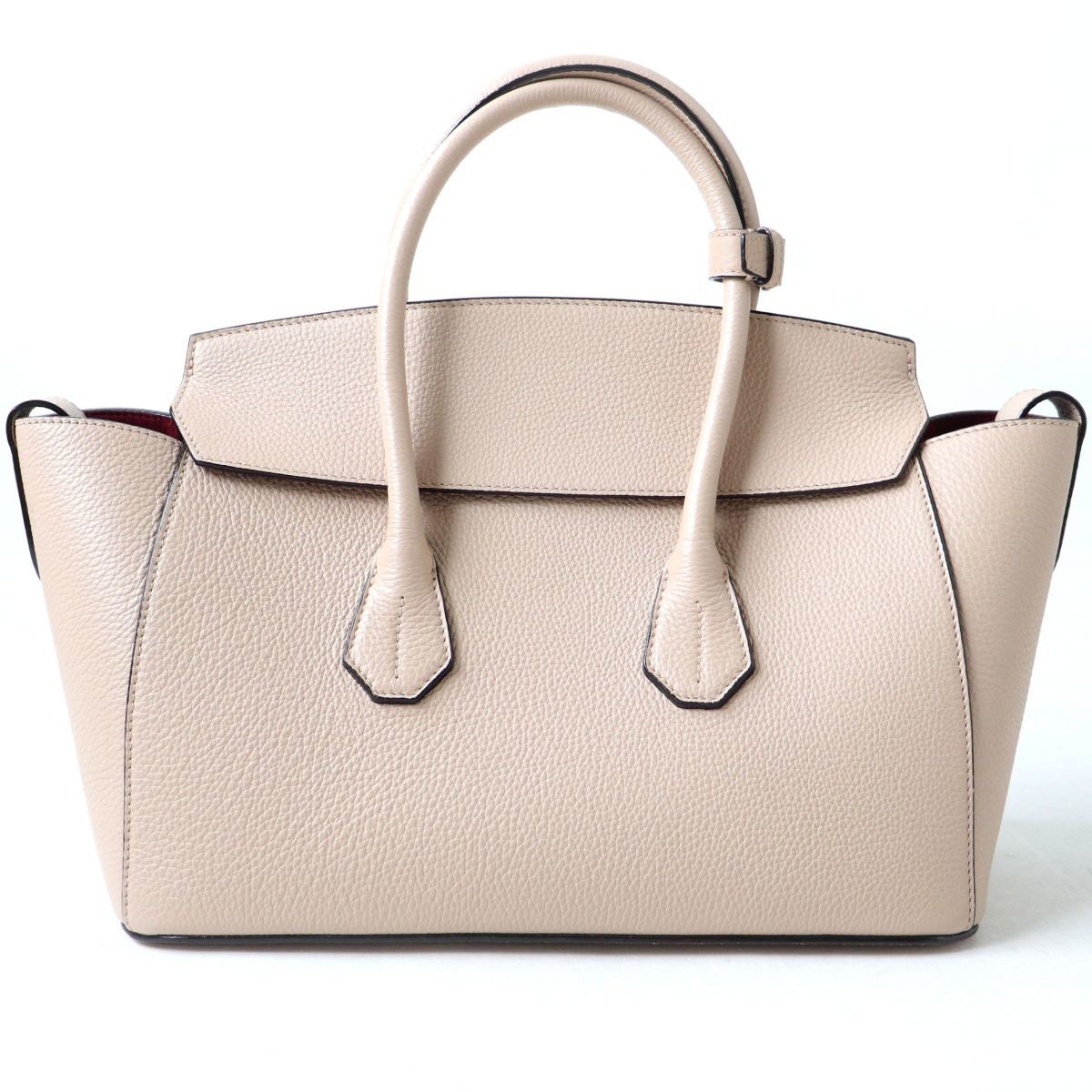 極美品◇本革 BALLY バリー SOMMET Medium ソメ ミディアム ロゴ入り 