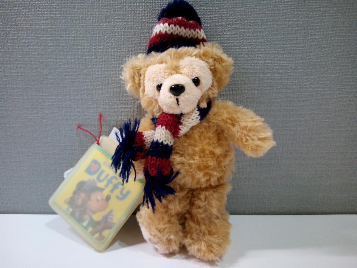 【タグ付き】ダッフィーぬいぐるみバッジ 計4点 ダッフィー 公式ぬいぐるみバッジ｜おすすめグッズ ぬいぐるみバッジ