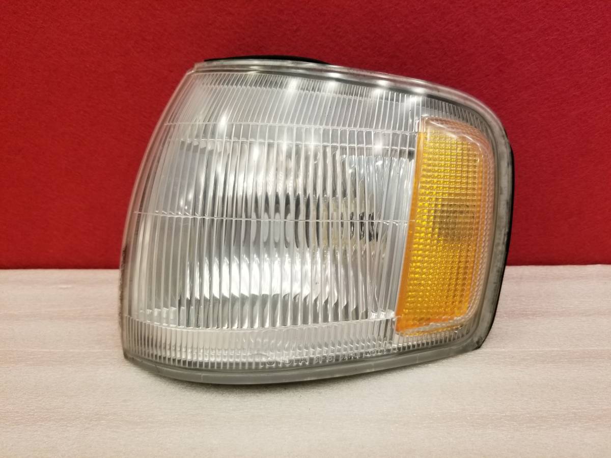 Y11】トヨタ クラウン ワゴン 130 JZS130 純正 左 コーナーレンズ 30
