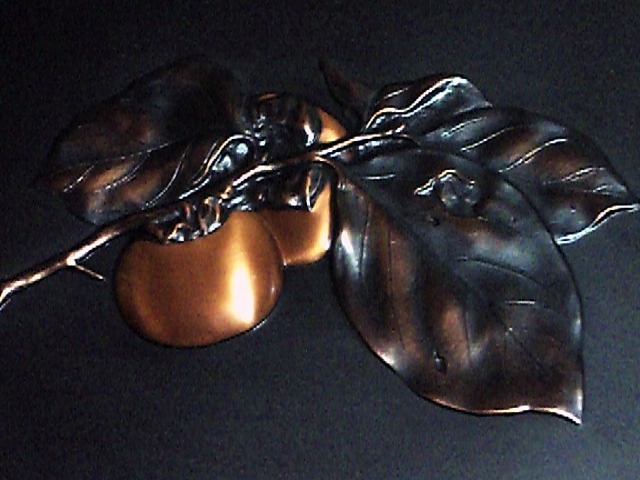 蔵出し 金工画 造幣局製/柿 昭和レトロ/額装 の入札履歴 蔵出し 金工画 造幣局製/柿 昭和レトロ/額装 の入札履歴