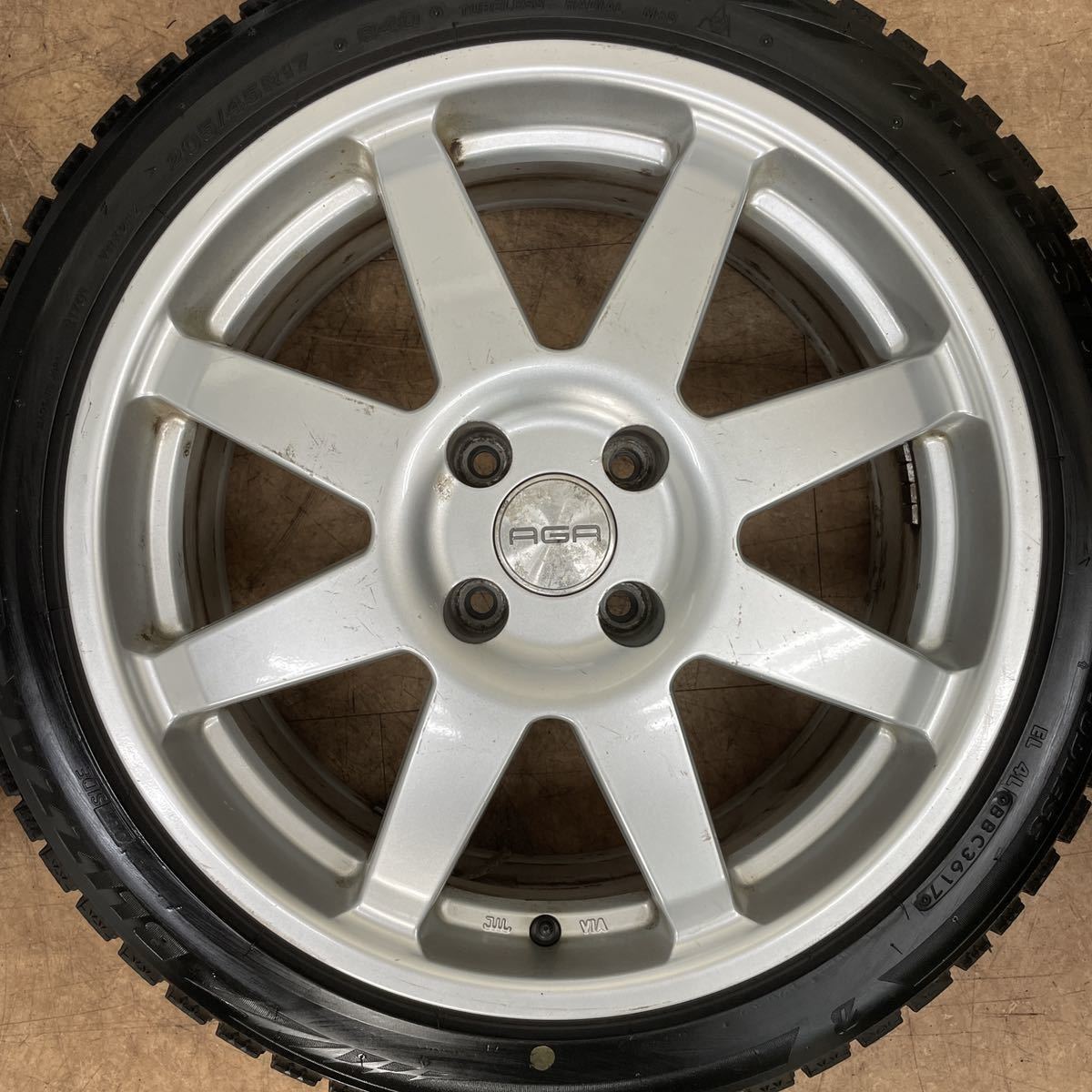 プジョー　307 ホイール、ブリザック　シトロエンにも プジョー 307 ホイール、ブリザック シトロエンにも