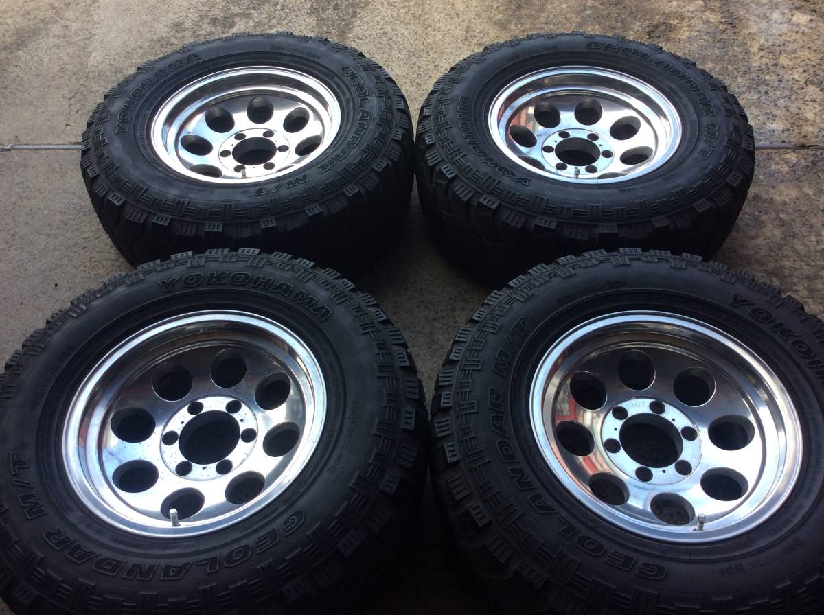 M5321 ミッキートンプソン 8J -20 139.7 6H 16インチアルミ＆265/75R16 