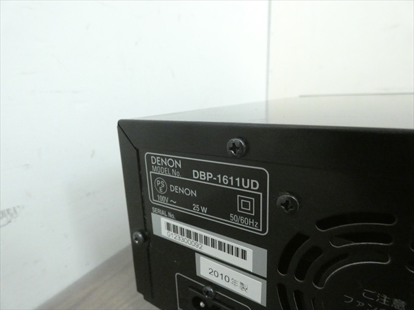 DENON デノン ⁄ DVD SACD ユニバーサルプレーヤー Blu-rayユニバーサル