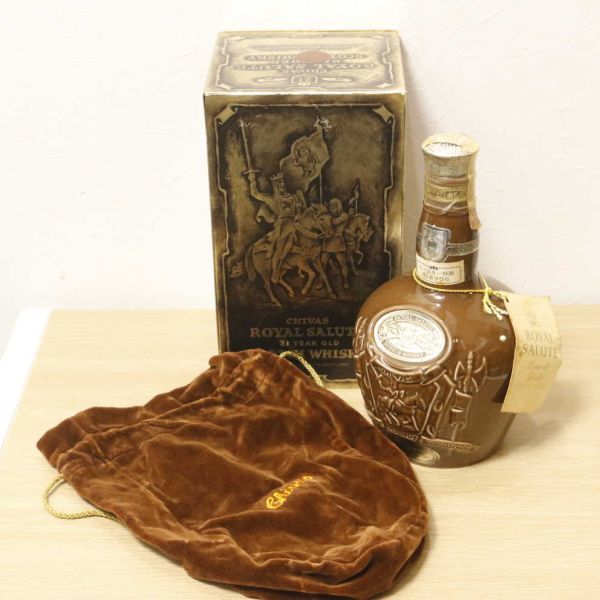 SALUTE ROYAL ロイヤルサルート 21年 ロイヤル BROTHERS CHIVAS □未開