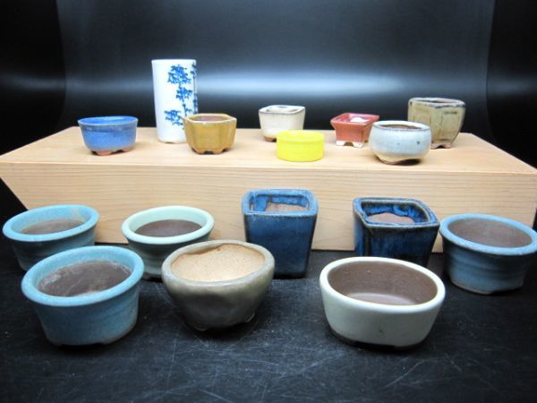 国華園オンラインショップ ⁄ まめ盆栽鉢 匠 7種 （1箱4～6個