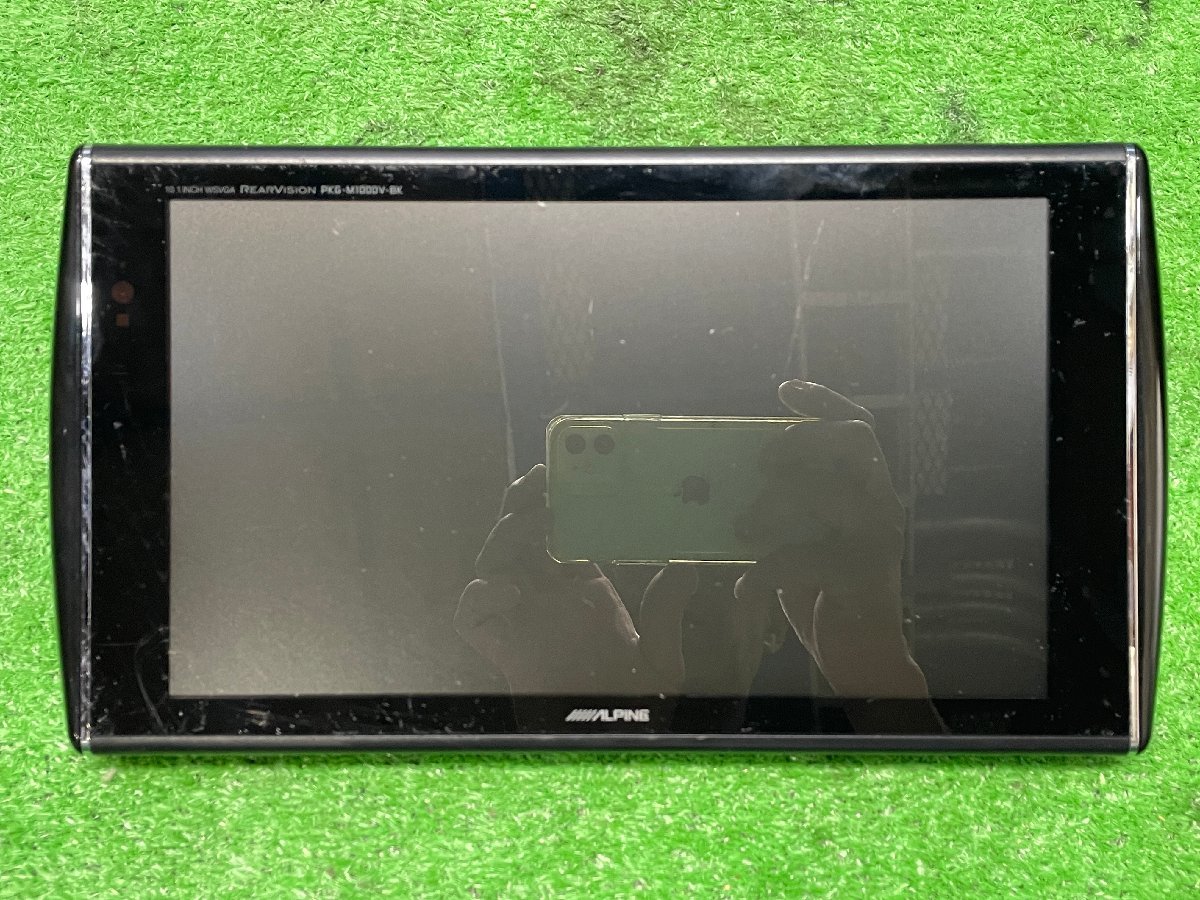 ALPINE 10.1インチリアビジョン PKG-M1000V-BK 【公式通販】