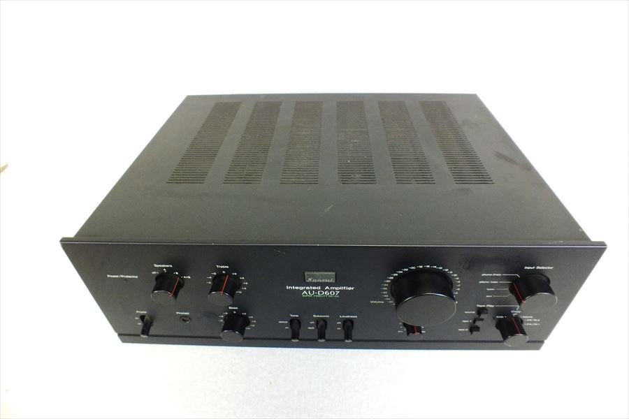 ☆ SANSUI サンスイ AU-D607 メンテ整備済現状品☆ オーディオ機器