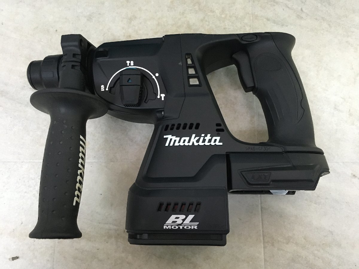 【中古品】★マキタ 24ミリ充電式ハンマドリル 黒 HR244DZKB　902-T5302　ITGHGEELH0IK マキタ HR244DZKB 充電式ハンマドリル 本体・ケース付（充電池 充電式ハンマドリル・黒 バッテリ