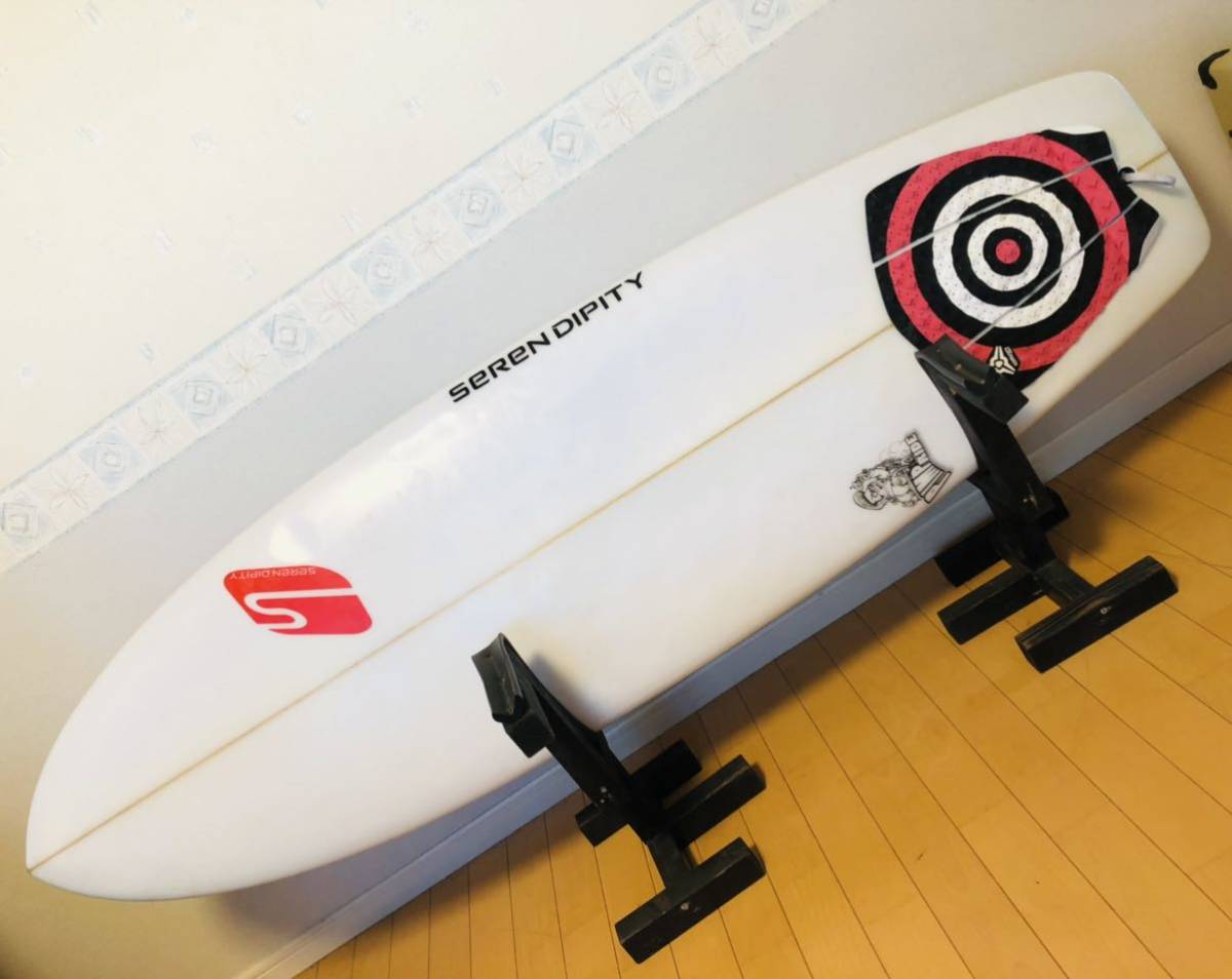 【新品，正規品】 seren dipity ジャパンメイド ハンドシェイプ 5.7feet future ５フィン(5.8フィート未満)｜売買されたオークション情報、yahooの商品情報をアーカイブ公開 - オークファン ショートボード
