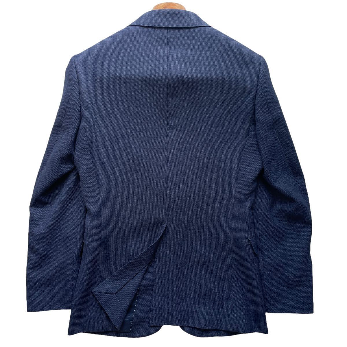SUIT SELECT ネイビー スーツ セットアップ Y5 背抜き 夏 洗濯可 楽天