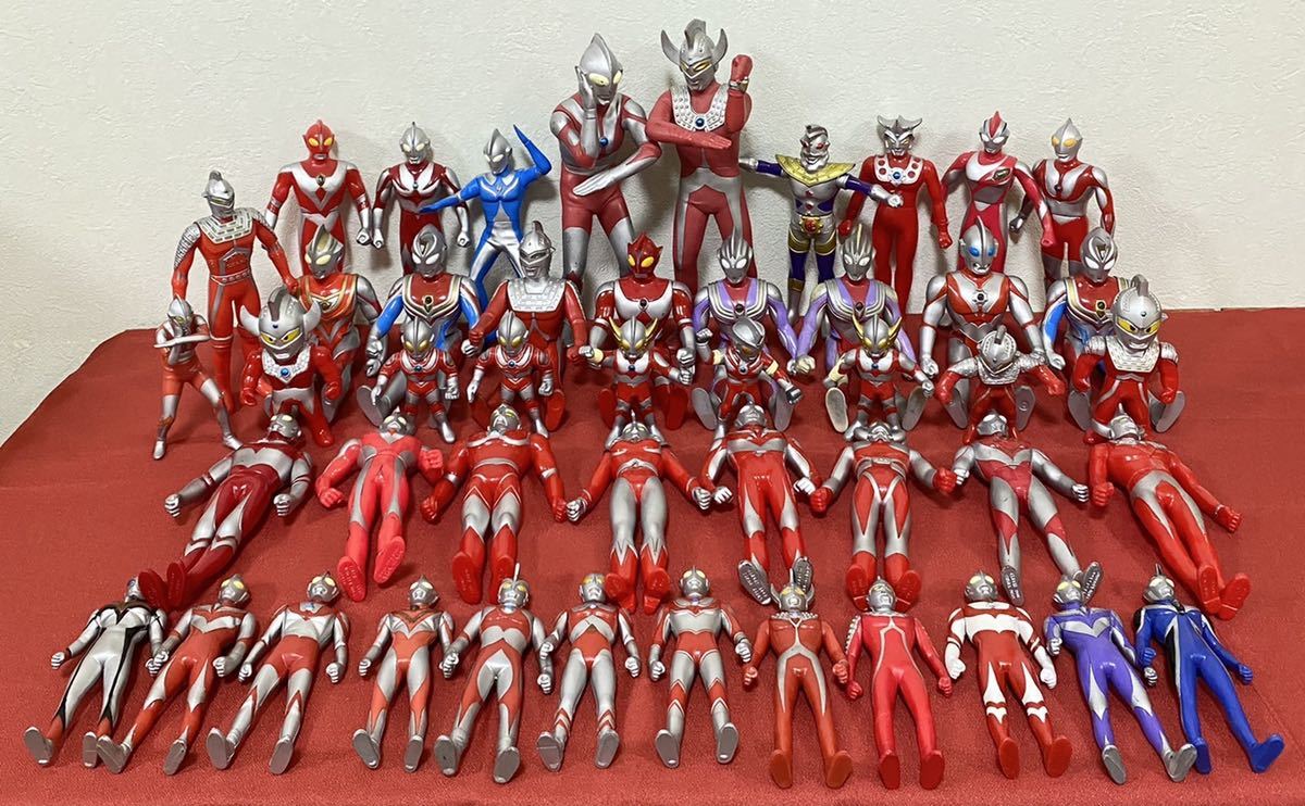 フィギュア ウルトラマン ソフビ フィギュア まとめ売り 80〜00年代