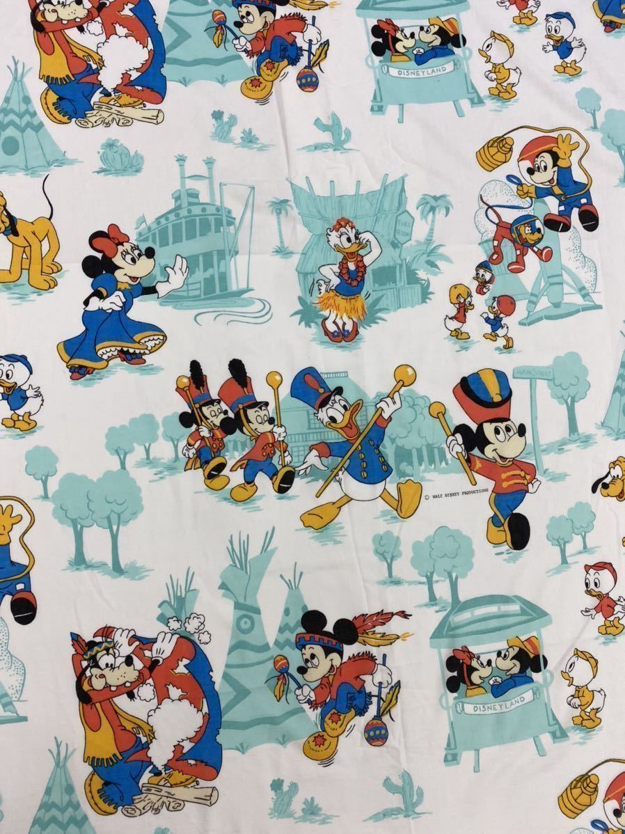 ビンテージシーツ⑥】ディズニー ミッキー ミニー レア シーツ 【公式