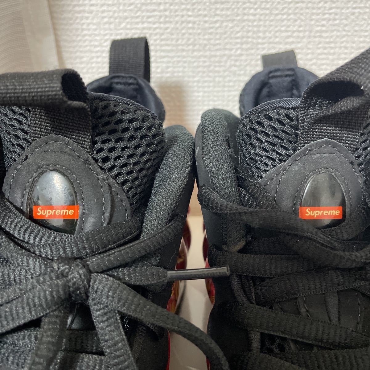 激レア 美品 27.5 cm US 9.5 Supreme 14SS Nike Air Foamposite 1 SP 