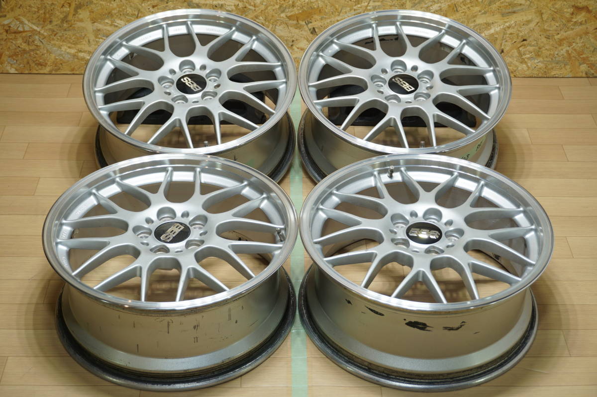 H628【希少】BBS RG-R RG709 ☆ PCD114.3 7.5J+45 鍛造 ホンダ ミニバン