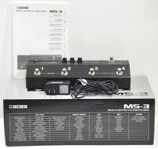 ☆元箱付！BOSS MS-3 MULTI EFFECTS SWICHER マルチエフェクト