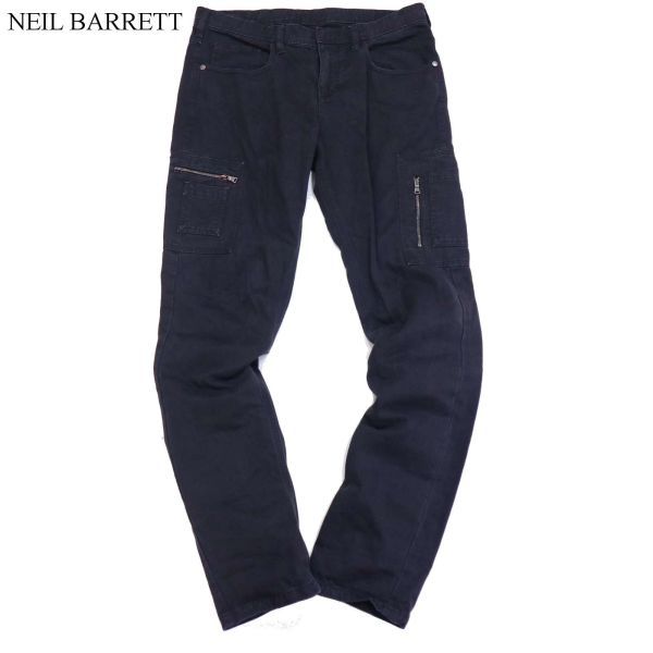イタリア製☆ NEIL BARRETT ニールバレット ジップ ポケット☆ カーゴ 