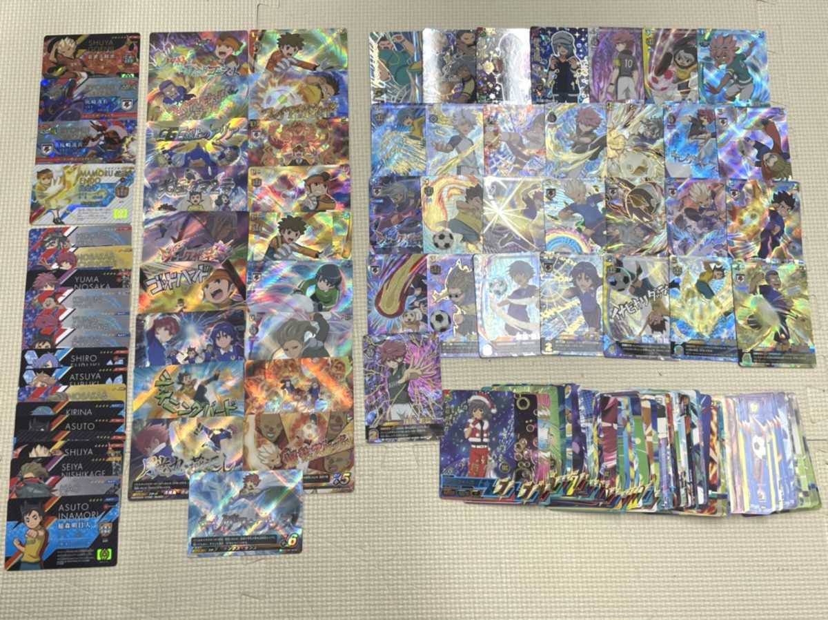 イナズマイレブン 3倍あそべる かるた じゃんけんゲーム カードつなぎ ショウワノート 佐久間 円堂守 吹雪 新品 豪炎寺 風丸 鬼道 人気商品の かるた