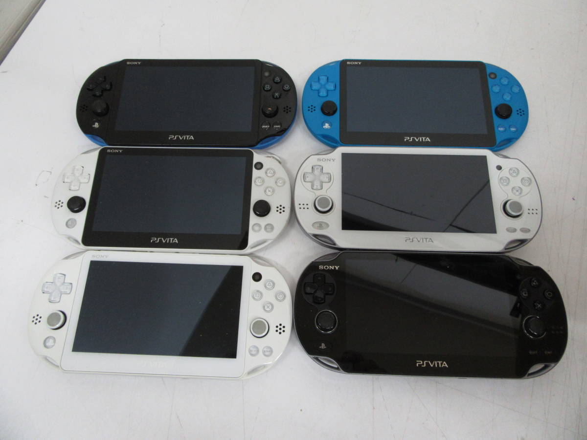 ☆【ジャンク品】SONY 携帯ゲーム機本体 PSvita2000・1000 計6台(PS 