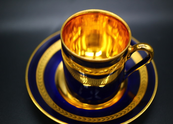 中国古美術 蔵出品 宋時代 定窯 乌金釉 銘文斗笠碗 包金口 茶道 書斎