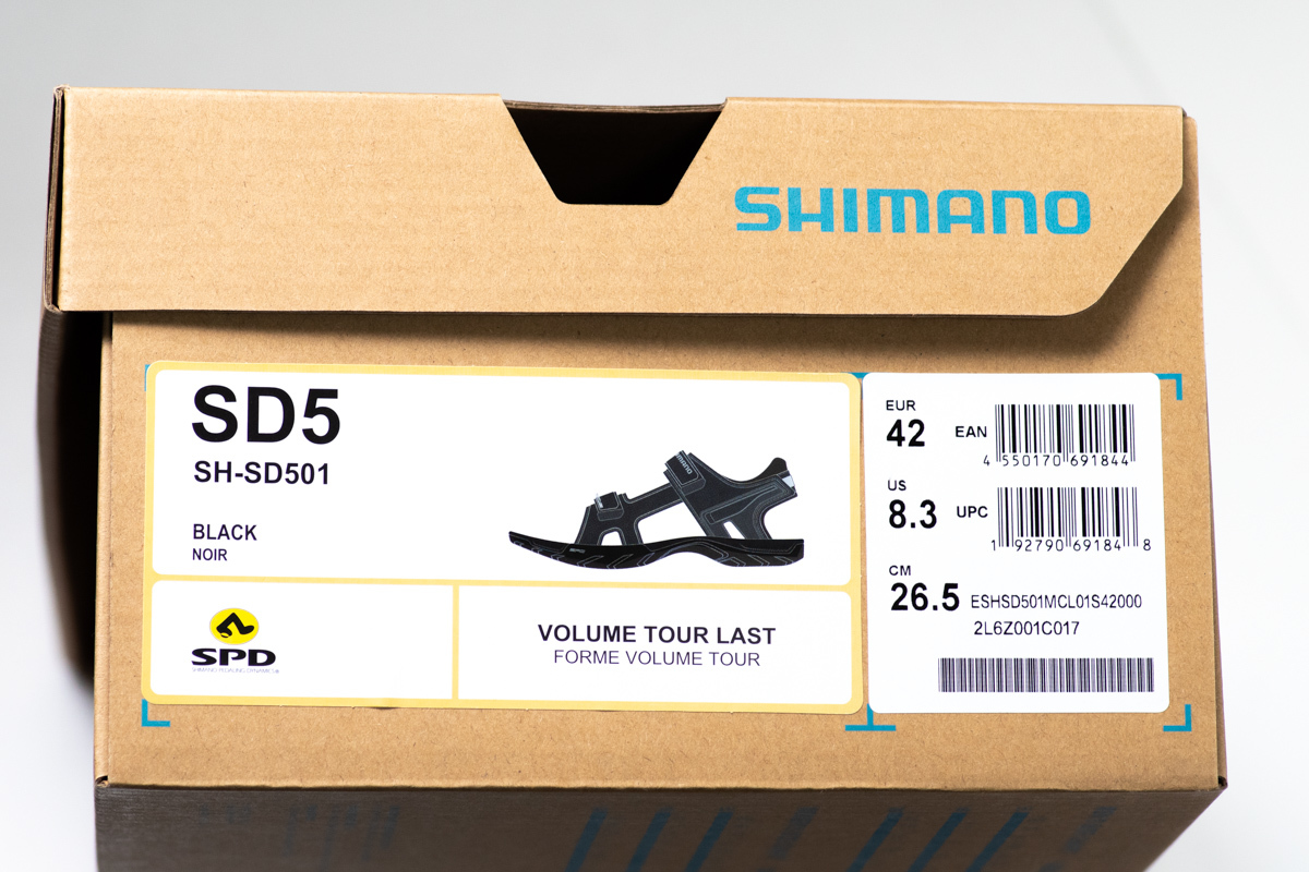 使用感少】SHIMANO(シマノ) SD5 / SH-SD501 SPDサンダル 42.0 / 26.5cm