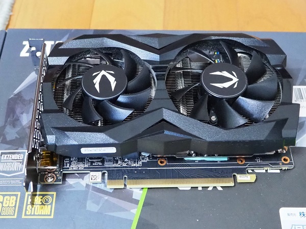 ZOTAC NVIDIAGeForce GTX 1660 SUPER 中古