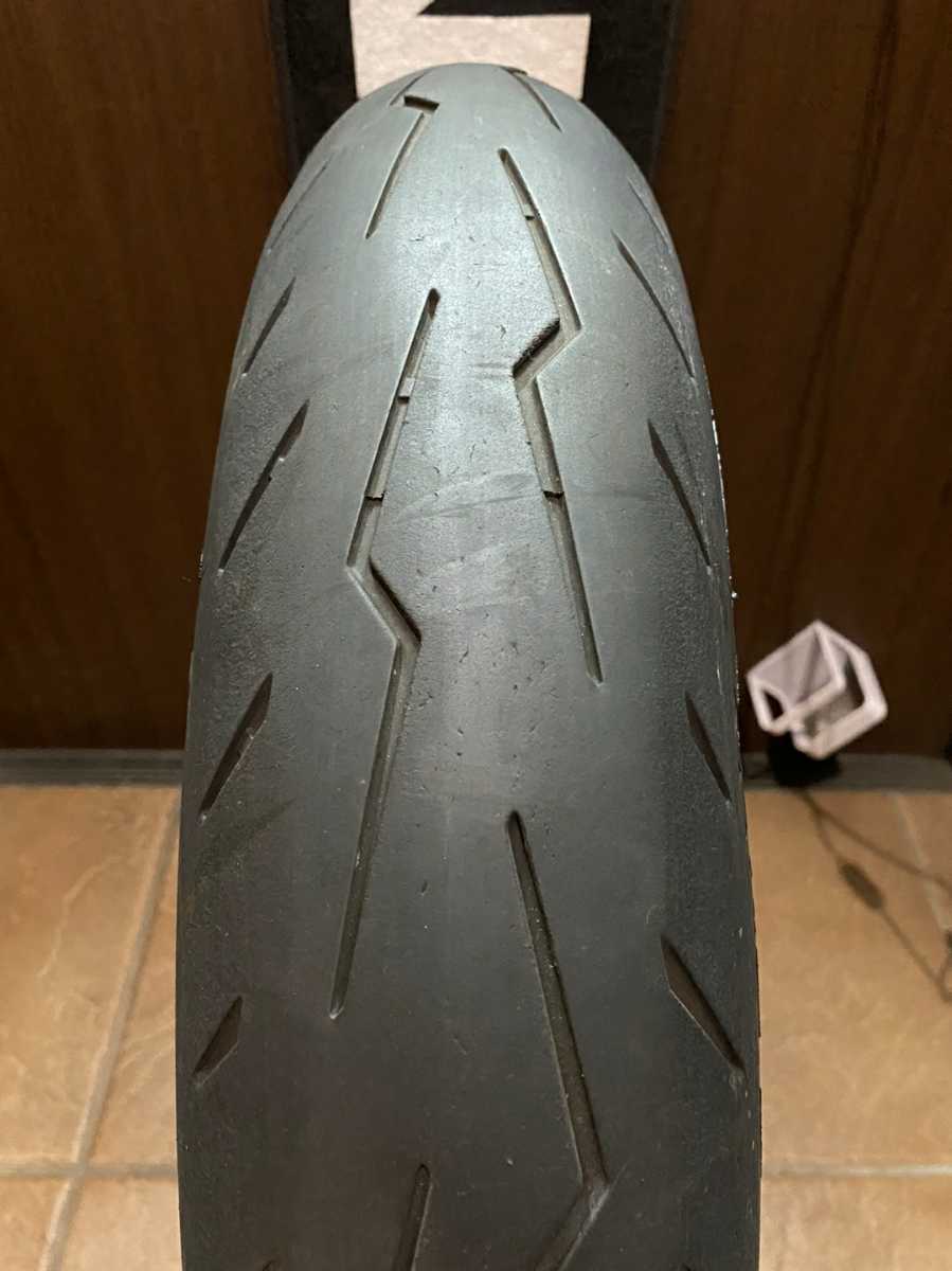 中古MCタイヤ DIABLO PIRELLI SUPERCORSA 2021年製造 V3 2023年製造 V4 120&frasl;70ZR17 中古 SP 0 SC1 ピレリ Pirelli 正規メーカー品