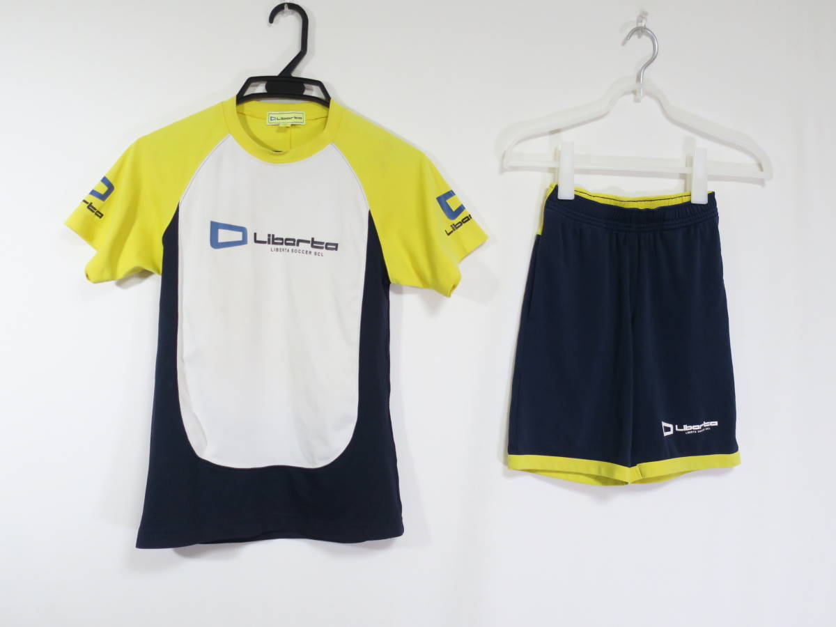 リベルタ サッカースクール ユニフォーム シャツ パンツ 上下 セットアップ ジュニア Js 140cm相当 トレーニングウェア 上下セット 売買されたオークション情報 Yahooの商品情報をアーカイブ公開 オークファン Aucfan Com