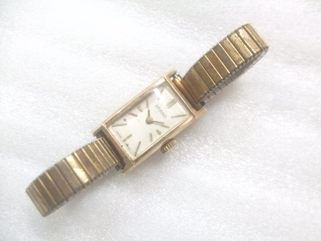 1000円～60sK18金側0.750スイス製BRAND手巻腕時計動品 か561