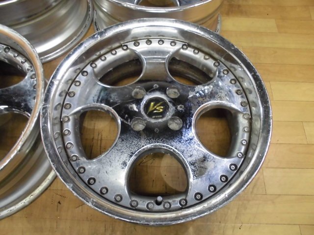 当時物 深リム シュティッヒ メッシュ8J 9J S13 日本製 深リム