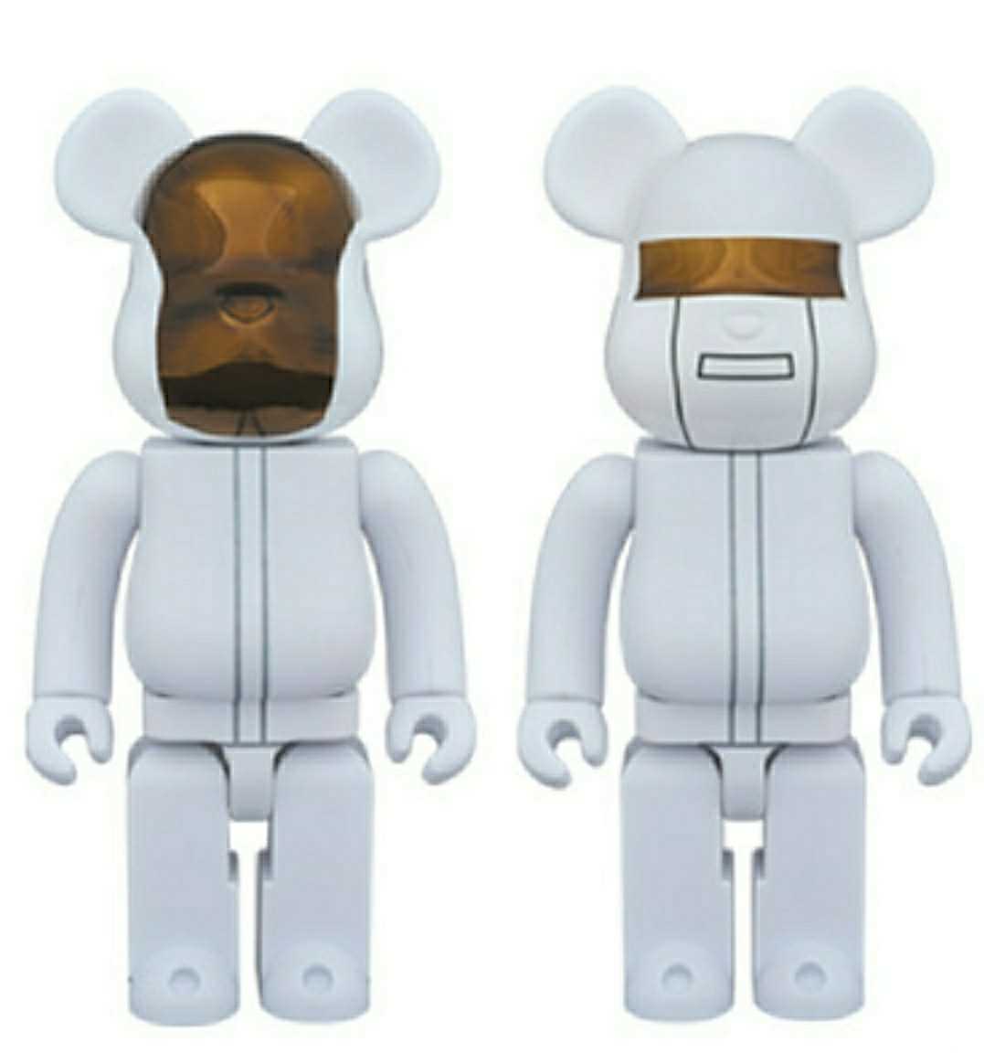 BE@RBRICK ベアブリック DAFT PUNK ダフトパンク WHITE SUITS Ver. 400 