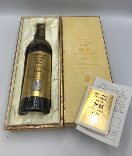 【人気，限定SALE】 東京都内限定配送 未開栓 貴腐ワイン サントリー シャトー リオン 1976 箱付き SUNTORY 14% 720ml MA0095(貴腐)｜売買されたオークション情報、yahooの商品情報をアーカイブ公開 - オークファン 貴腐
